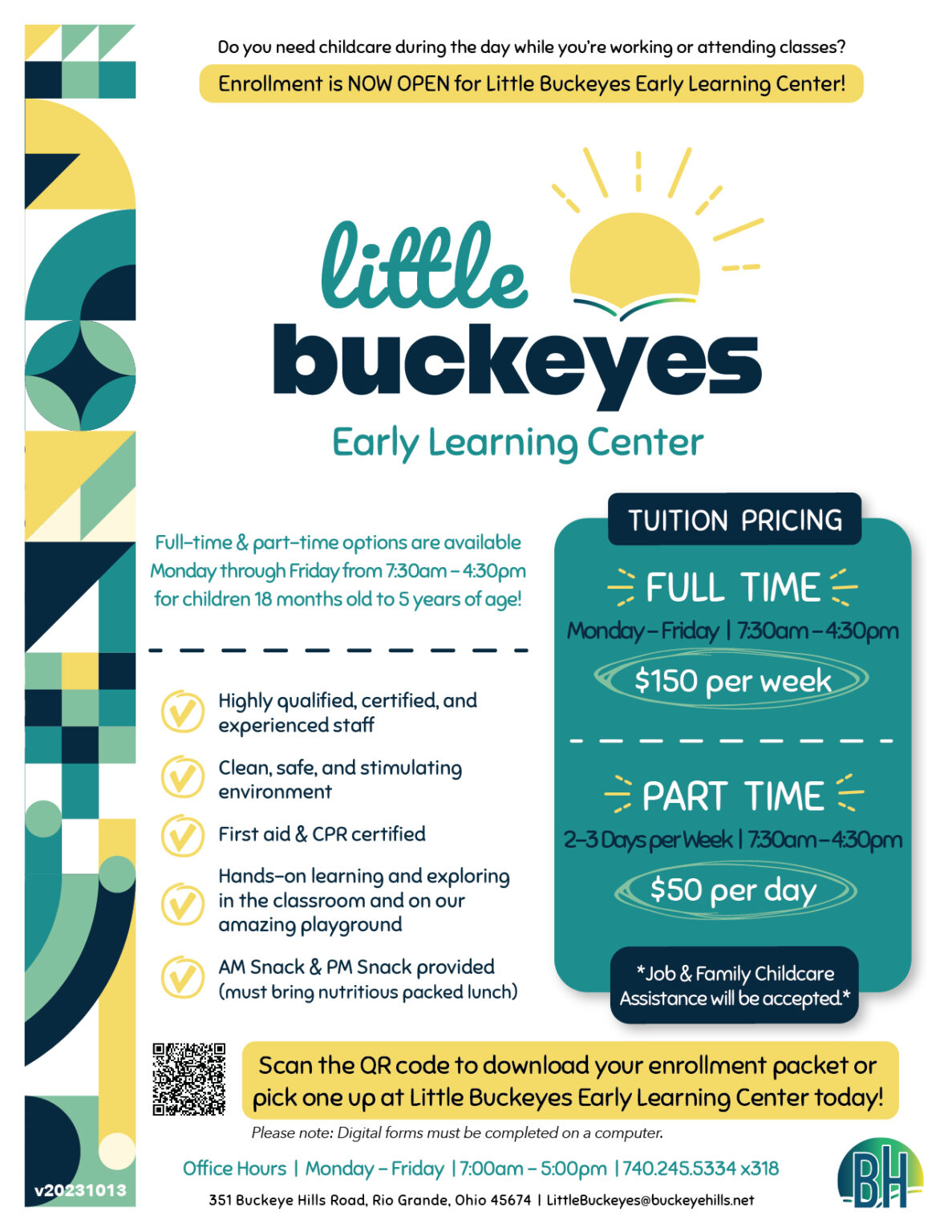 Little Buckeyes Early Learning Center The AwardWinning Buckeye Hills